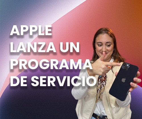 Apple lanza un programa de servicio para Iphone 14 plus por problemas con la cámara trasera.